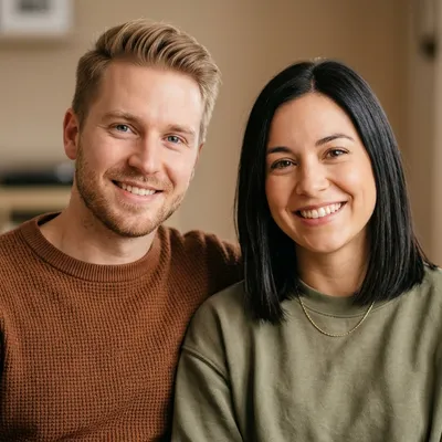 Simon et Anne Léger – satisfied buyers in Prévost